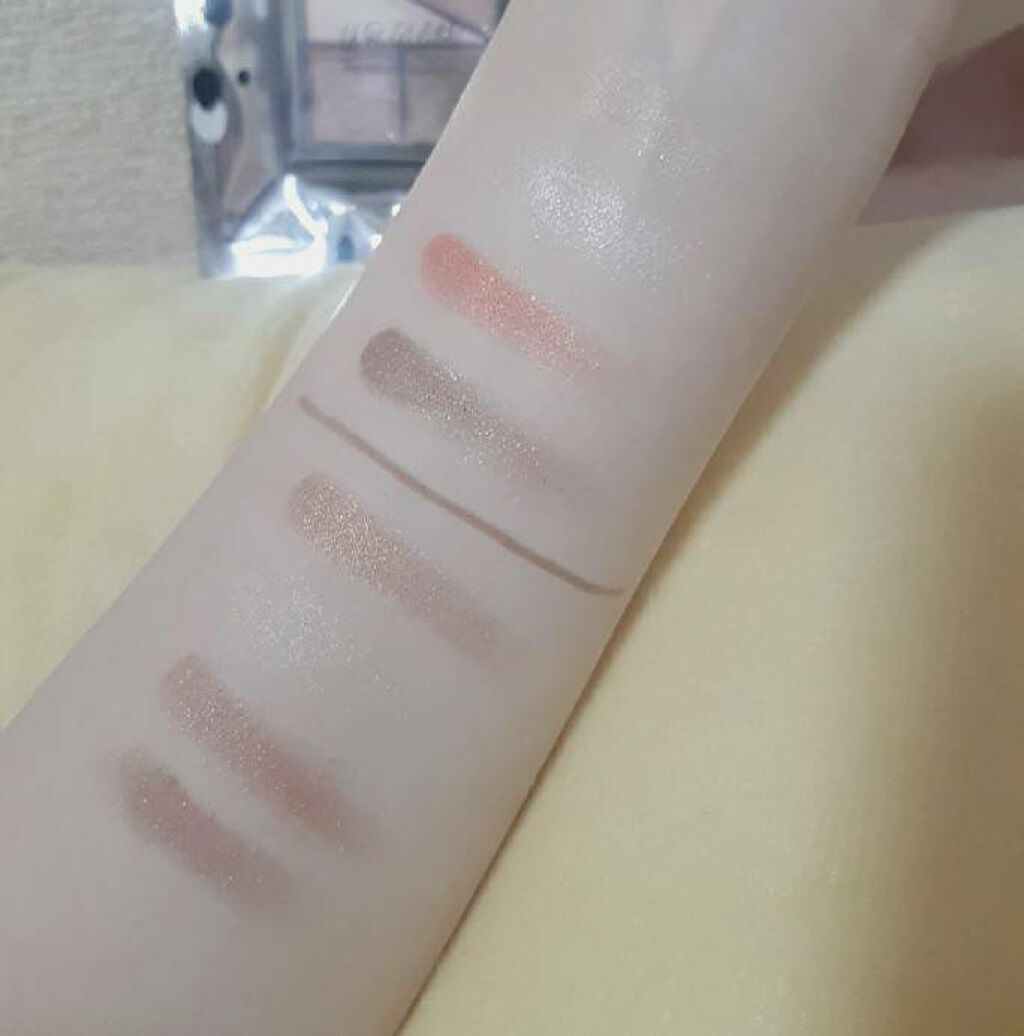 UR GLAM VELVET EYE COLOR PALETTE/U R GLAM/アイシャドウパレットを使ったクチコミ(4枚目)