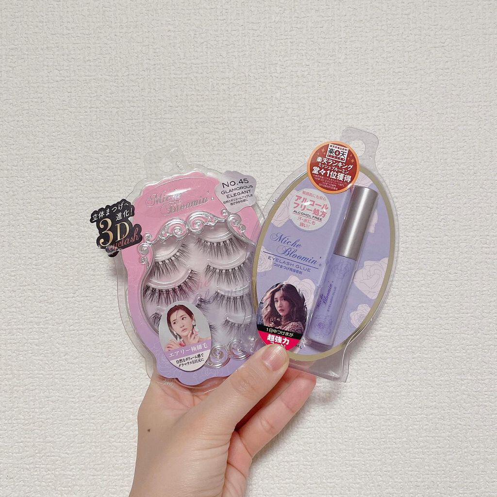 ミッシュブルーミン 3Dアイラッシュライン/ミッシュブルーミン/つけまつげを使ったクチコミ(2枚目)