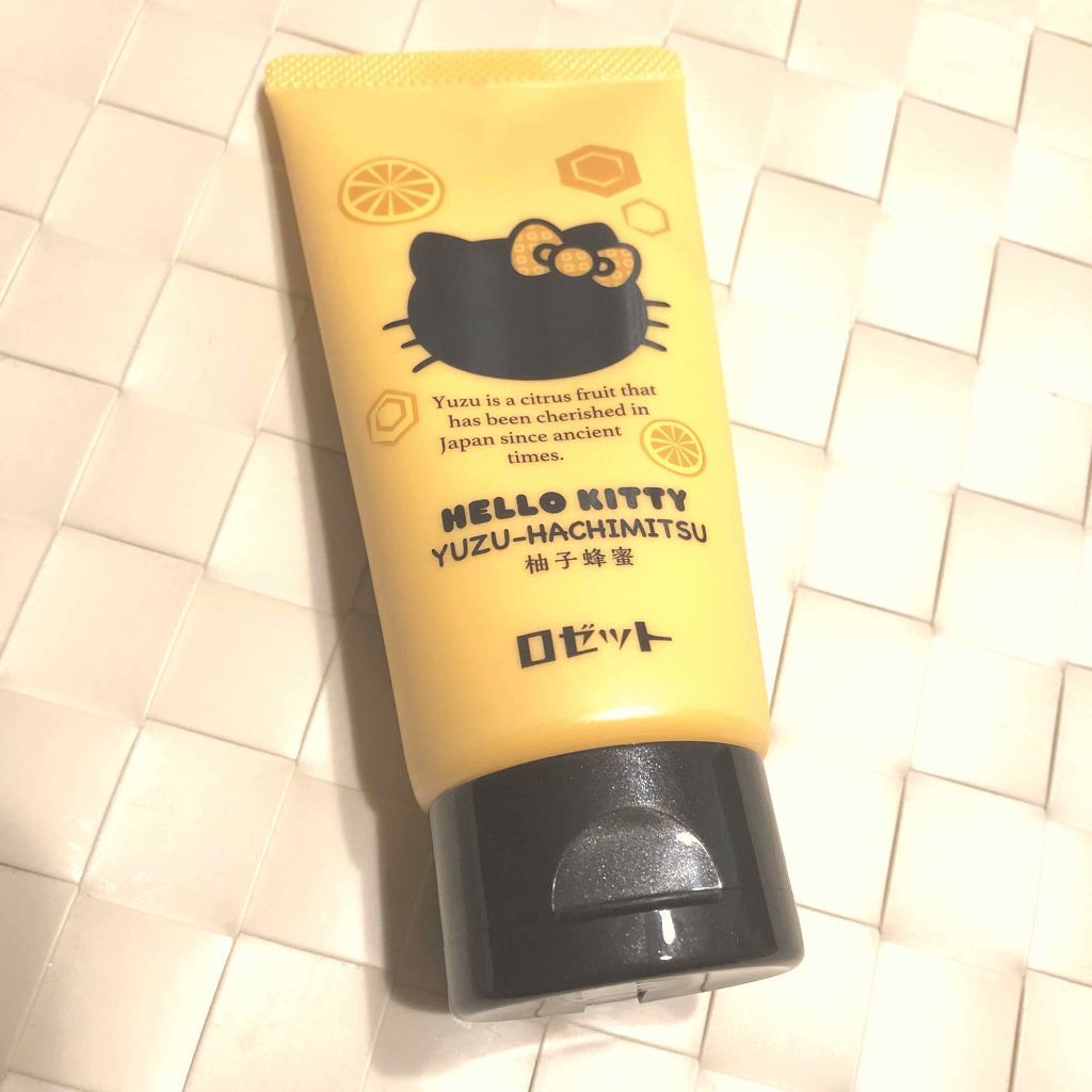 ハローキティ ゆずとハチミツの練り石けん/ロゼット/洗顔フォームを使ったクチコミ（1枚目）