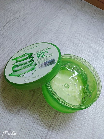 マイルド&モイスチャーアロエジェル/ネイチャーリパブリック/ボディローションを使ったクチコミ(2枚目)