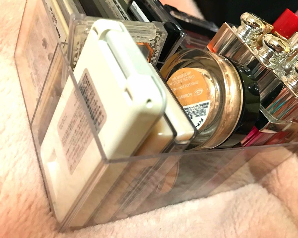 ナイロンメイクボックス・Ｍ/無印良品/化粧ポーチを使ったクチコミ（3枚目）