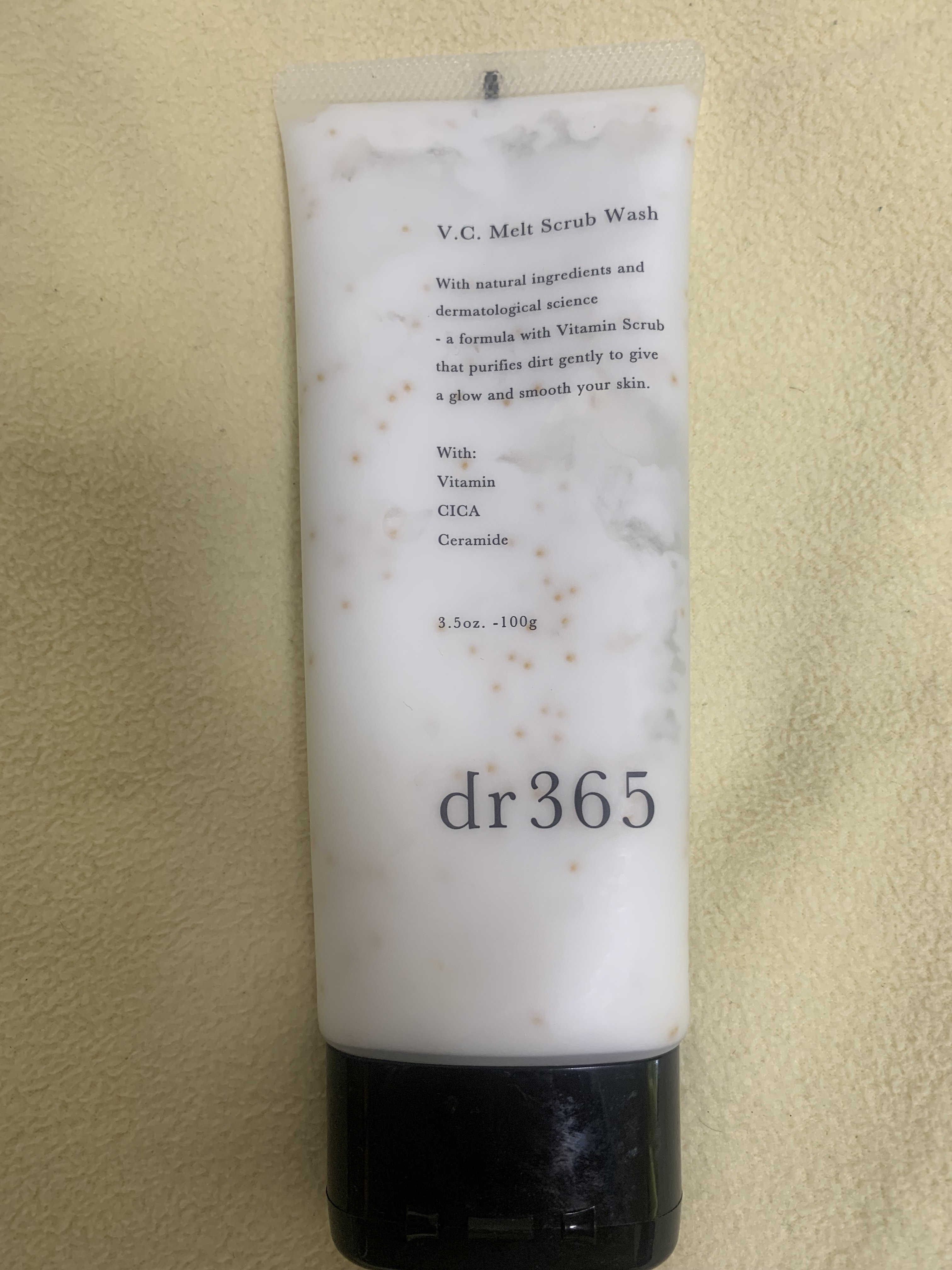 V.C. メルトスクラブウォッシュ/dr365/洗顔石鹸を使ったクチコミ（1枚目）