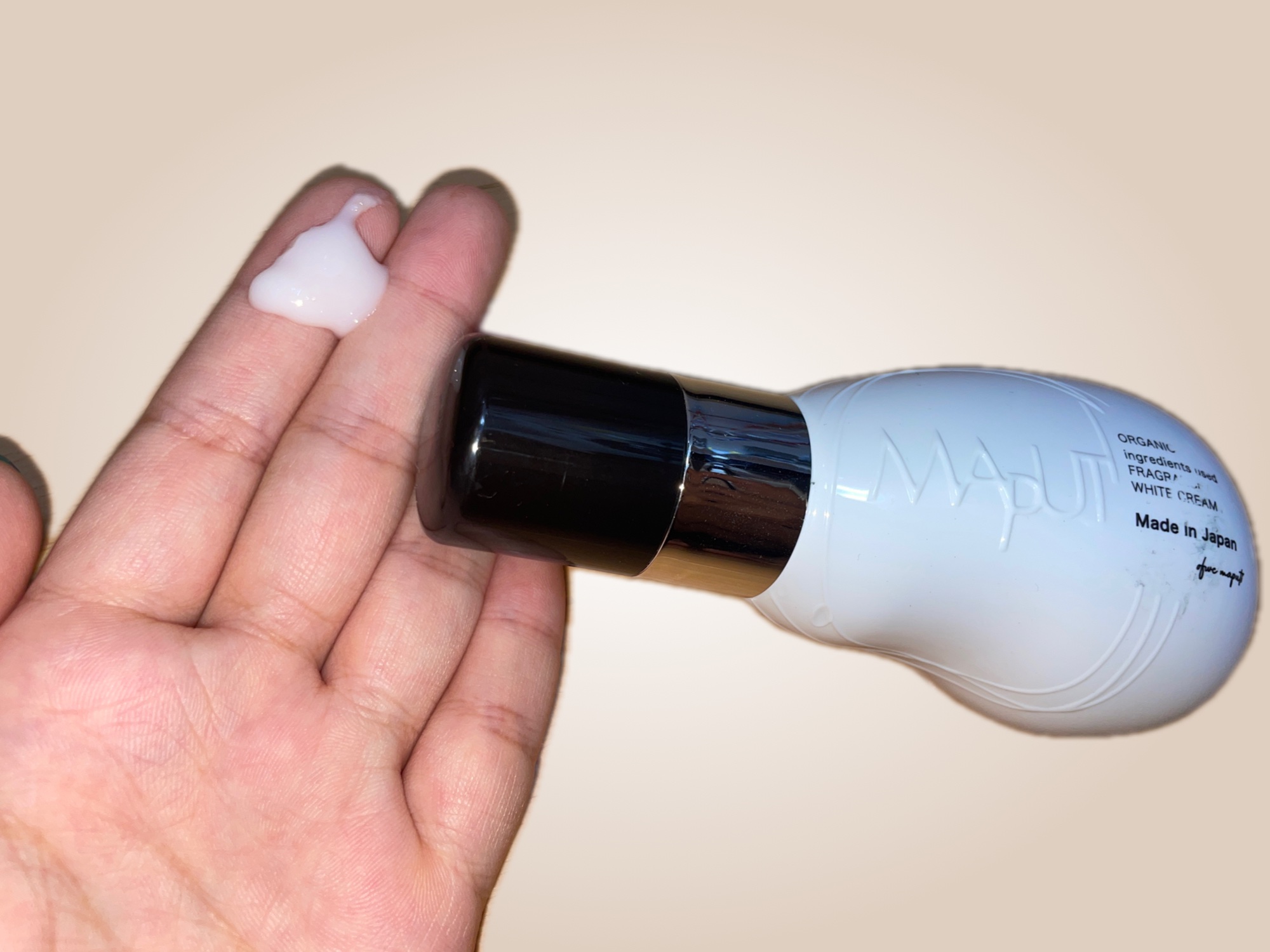 オーガニックフレグランスホワイトクリーム/MAPUTI/デリケートゾーンケアを使ったクチコミ（1枚目）