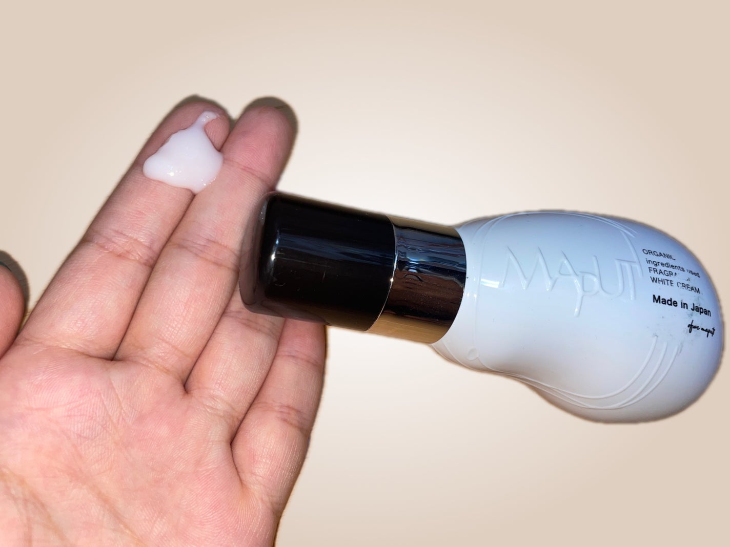 オーガニックフレグランスホワイトクリーム/MAPUTI/デリケートゾーンケアを使ったクチコミ(1枚目)