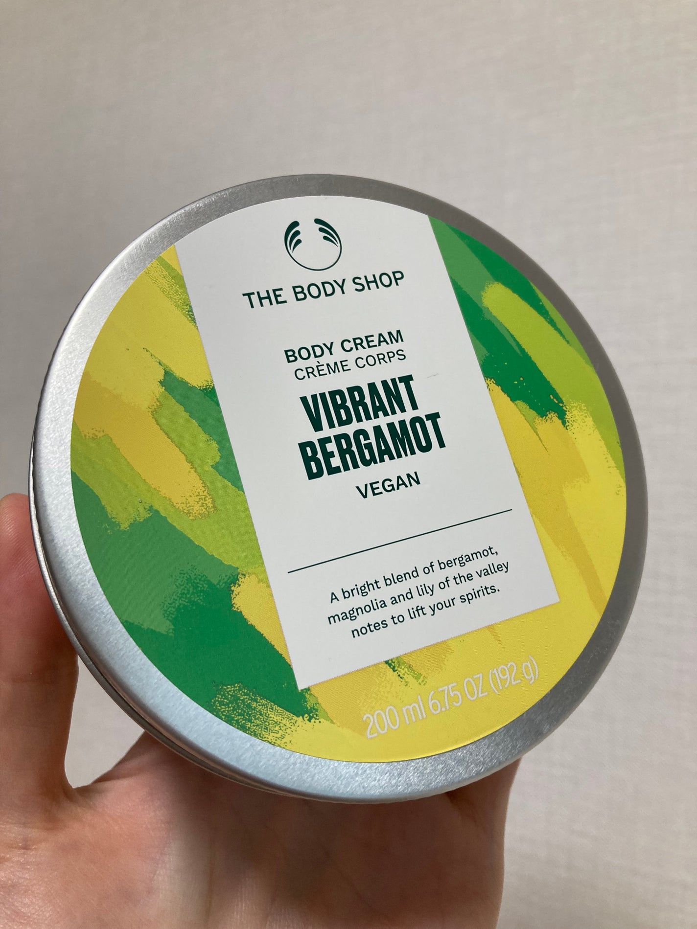 ヴァイブラント ベルガモット ボディクリーム/THE BODY SHOP/ボディクリームを使ったクチコミ(5枚目)