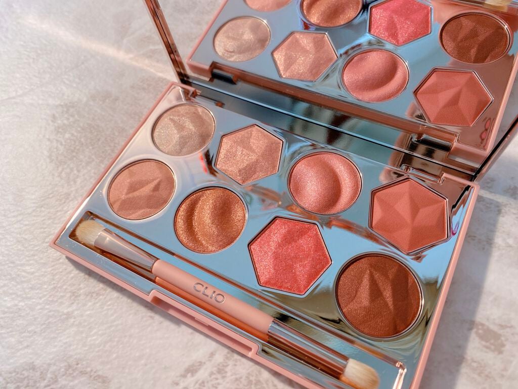 プリズム エアー アイ パレット/CLIO/アイシャドウパレットを使ったクチコミ(2枚目)