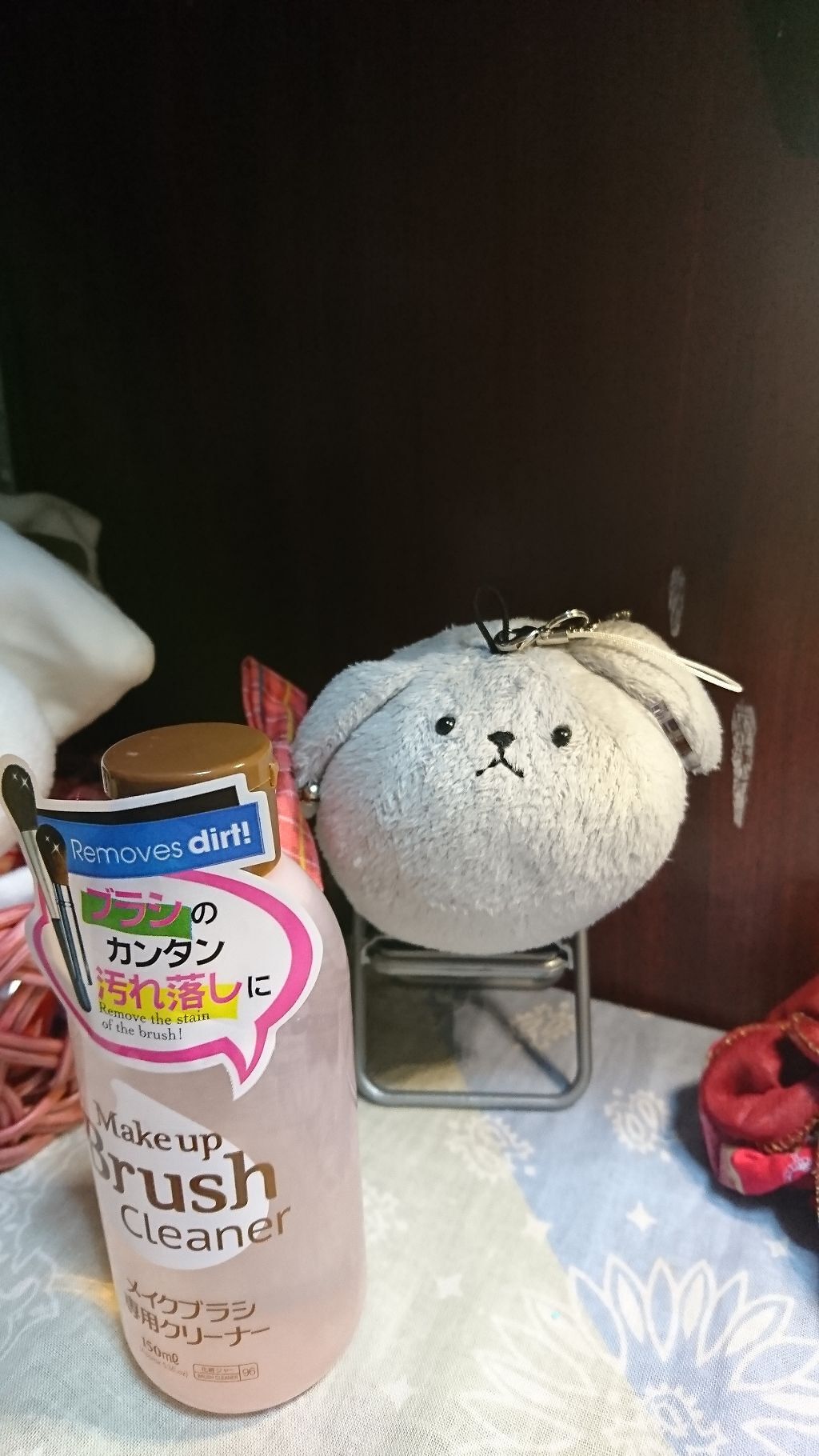 メイクブラシ専用クリーナー/DAISO/その他化粧小物を使ったクチコミ(1枚目)