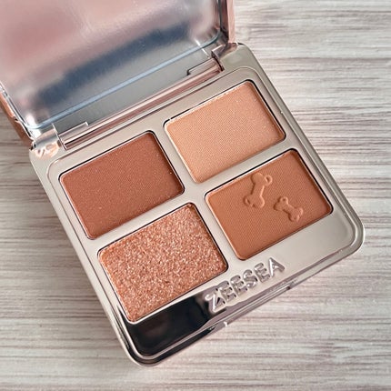 アニマルアイシャドウ(4シェード)/ZEESEA/アイシャドウパレットを使ったクチコミ(3枚目)