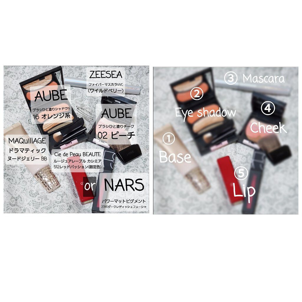 ブラシひと塗りシャドウN/オーブ/アイシャドウパレットを使ったクチコミ（3枚目）