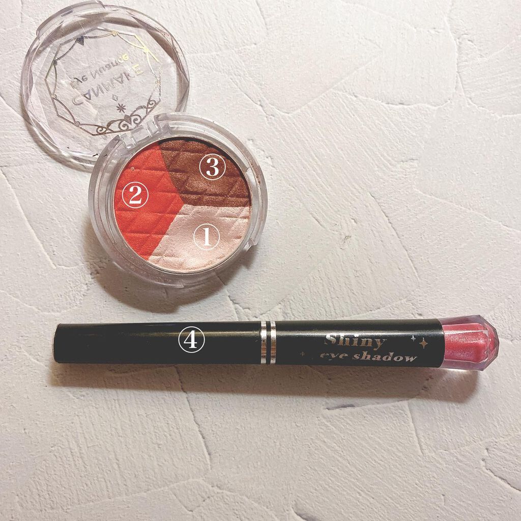 アイニュアンス/キャンメイク/アイシャドウパレットを使ったクチコミ(3枚目)