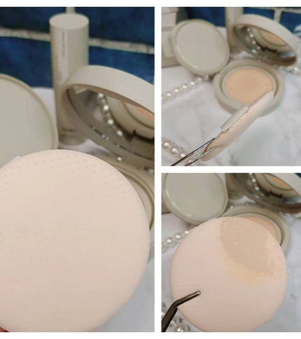 スキンステイ ソフトグロウクッション/su:m37°/クッションファンデーションを使ったクチコミ(3枚目)