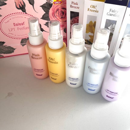 パフュームヘアパックインミスト Pink Breeze/Daleaf/アウトバストリートメントを使ったクチコミ(4枚目)