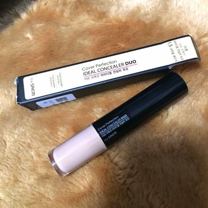 カバーパーフェクション アイディールコンシーラー デュオ/the SAEM/スティックコンシーラーを使ったクチコミ(1枚目)