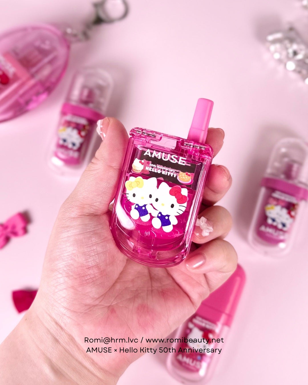 リップ&チークセルフォン/AMUSE/口紅を使ったクチコミ(3枚目)