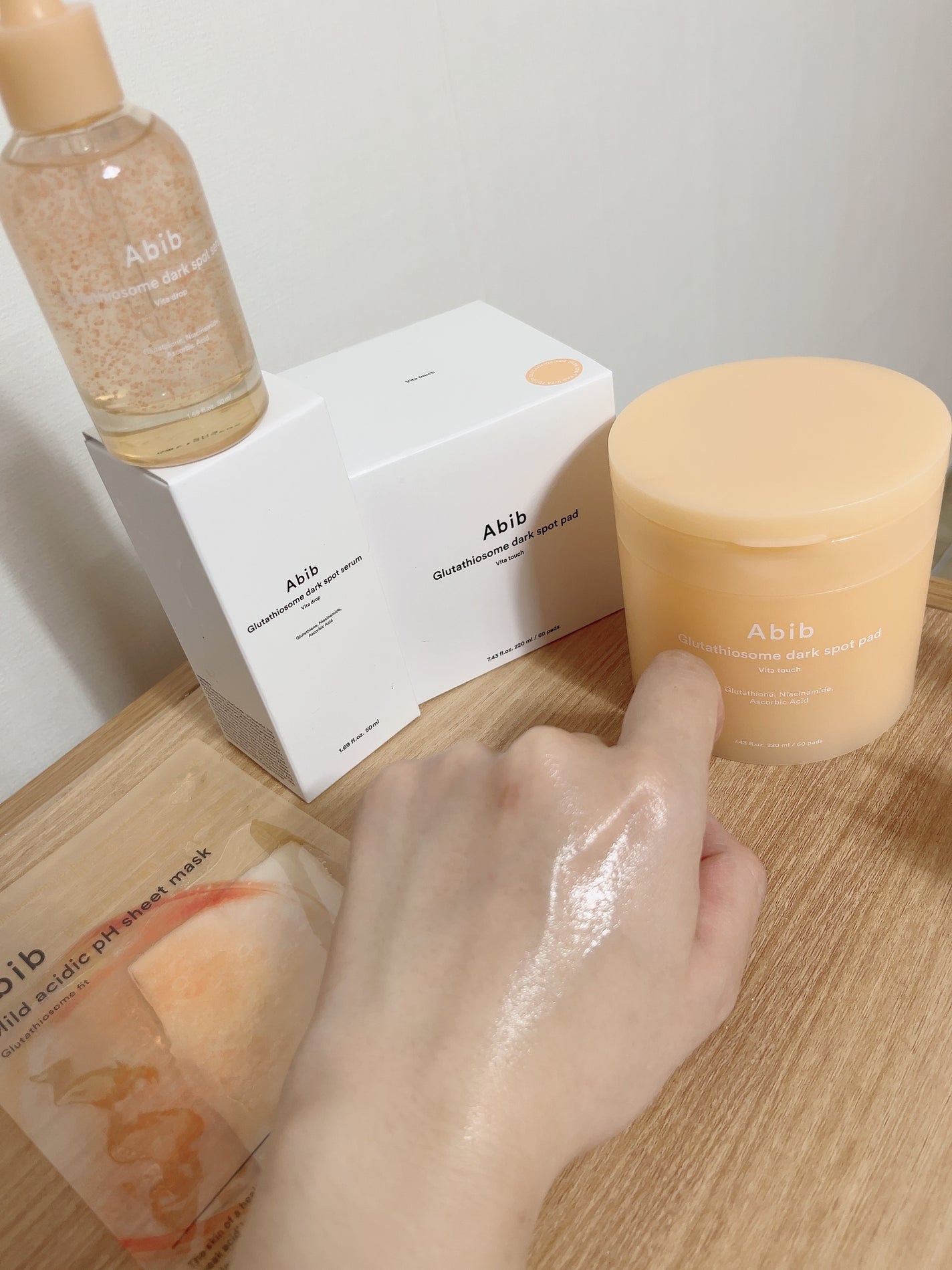 アビブ グルタチオンソームダークスポットセラムビタドロップ/Abib /美容液を使ったクチコミ(5枚目)