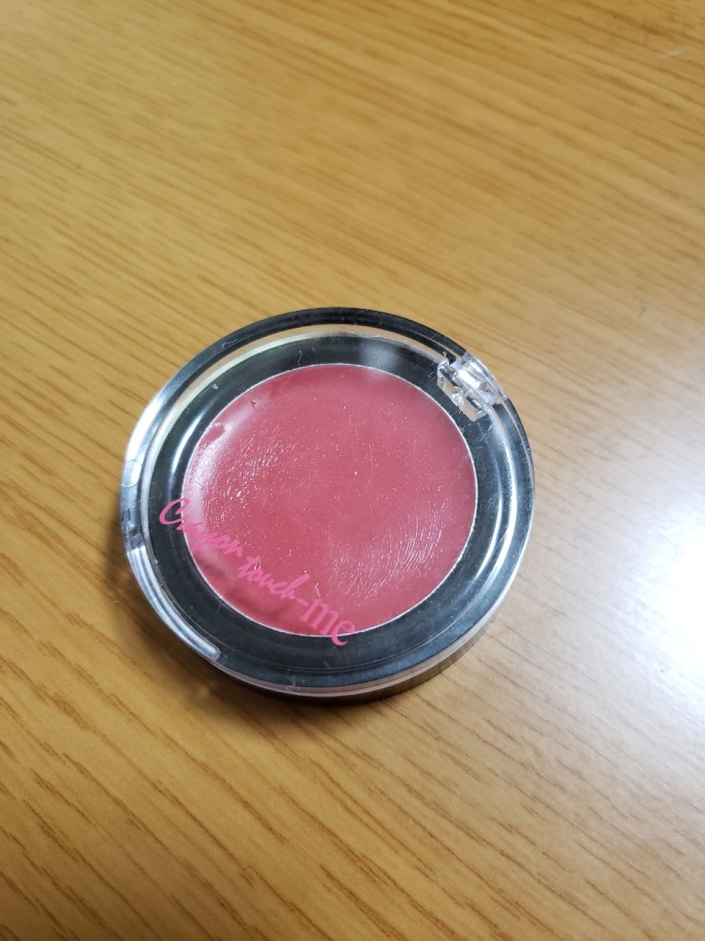 リップ&チーク チェリーレッド/crayontouch-me/ジェル・クリームチークを使ったクチコミ（2枚目）