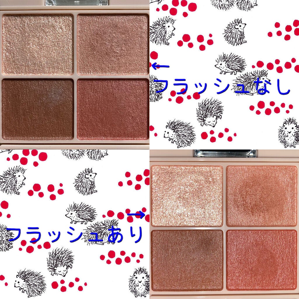 シルキースフレアイズ(マットタイプ)/キャンメイク/アイシャドウパレットを使ったクチコミ(4枚目)