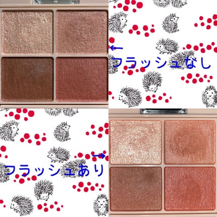 シルキースフレアイズ(マットタイプ)/キャンメイク/アイシャドウパレットを使ったクチコミ(4枚目)