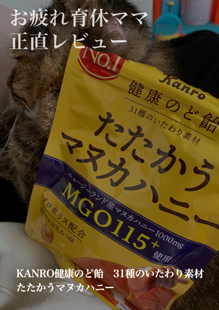 たたかうマヌカハニー/カンロ/食品を使ったクチコミ(1枚目)