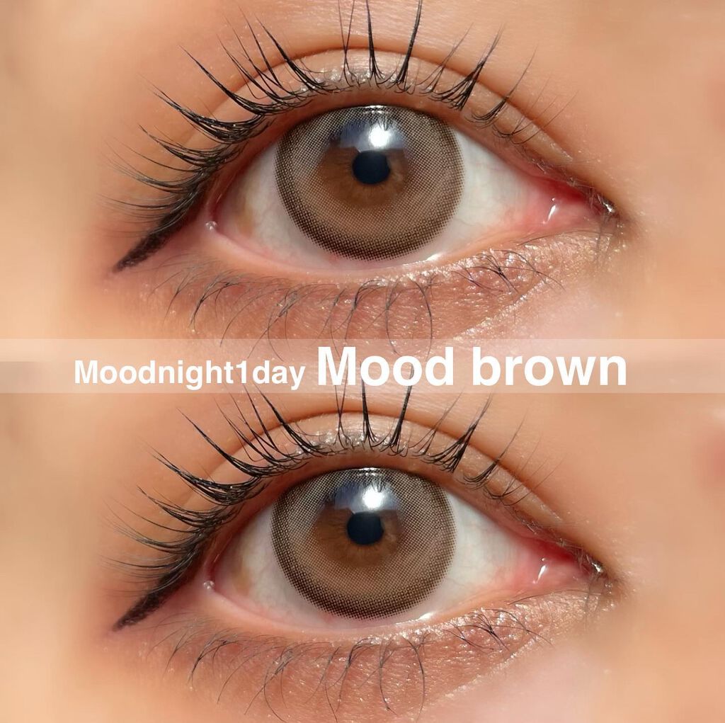 Moodnight 1Month/OLENS/カラーコンタクトレンズを使ったクチコミ(3枚目)
