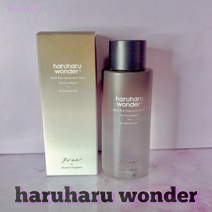 ブラックライス ヒアルロニックトナー/haruharu wonder/化粧水を使ったクチコミ(4枚目)