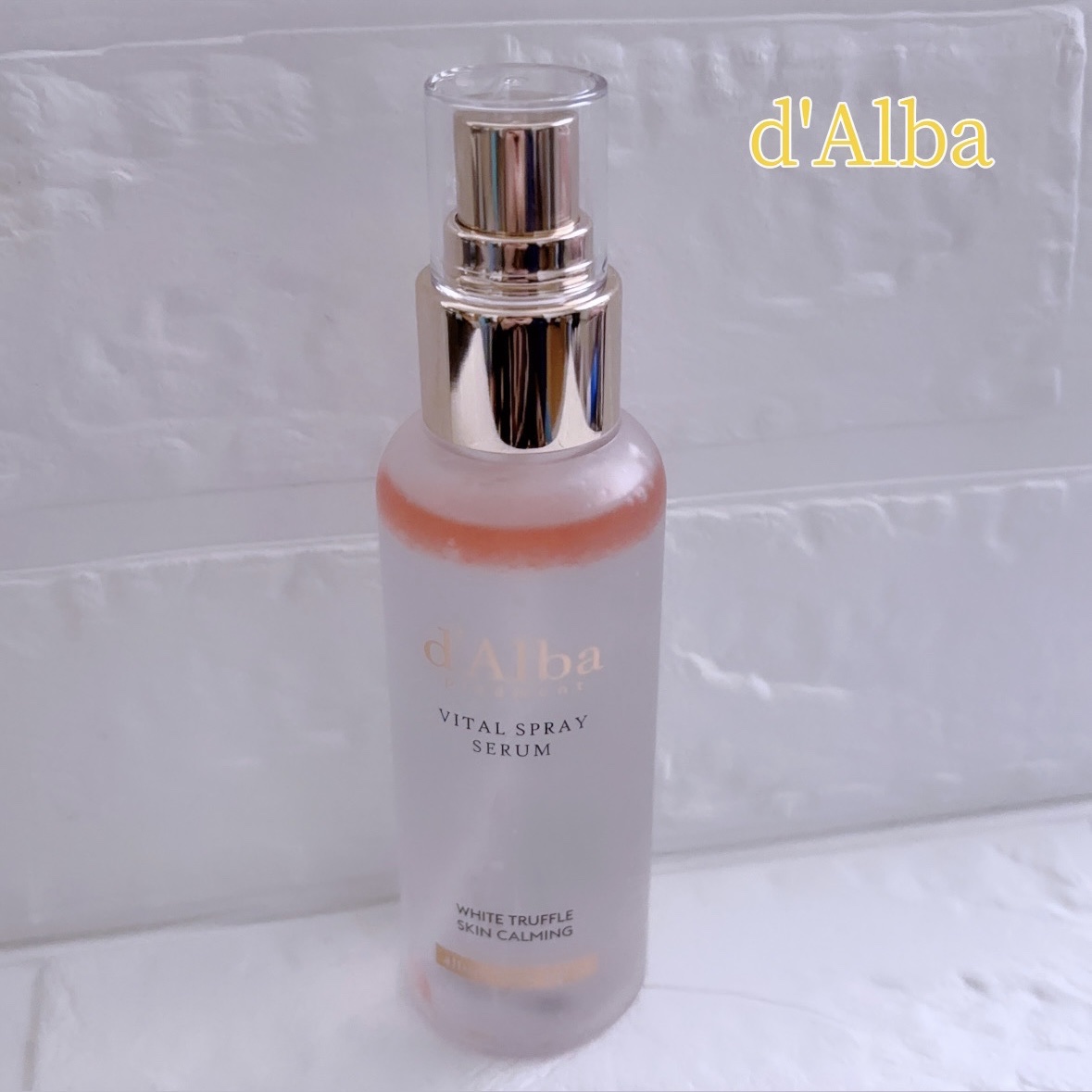 ダルバ ホワイトトリュフバイタルスプレーセラム/ダルバ/ミスト状化粧水を使ったクチコミ（1枚目）