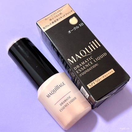 ドラマティックエッセンスリキッド/マキアージュ/リキッドファンデーションを使ったクチコミ(8枚目)