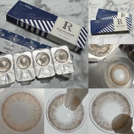 リッチスタンダード プレミアムシリーズ 1day/RICH STANDARD/ワンデー(1DAY)カラコンを使ったクチコミ(5枚目)