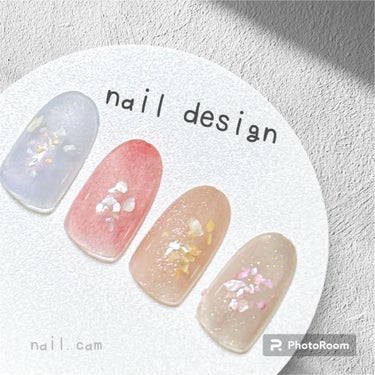 nail_c_tip フォロバ on LIPS 「ダイソーのホロは6色も入ってて可愛いしお得です🫶組み合わせ次第..」（3枚目）