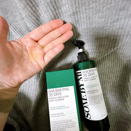 AHA·BHA·PHA 30デイズミラクルアクネボディクレンザー/SOME BY MI/ボディソープを使ったクチコミ(4枚目)