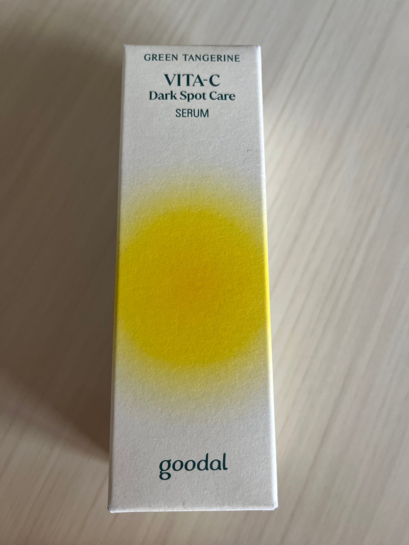 グリーンタンジェリン ビタC ダークスポットケアセラム/goodal/美容液を使ったクチコミ(1枚目)