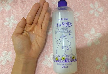 ハトムギ化粧水(ナチュリエ スキンコンディショナー R ) 限定ムーミンデザイン/ナチュリエ/化粧水を使ったクチコミ（1枚目）