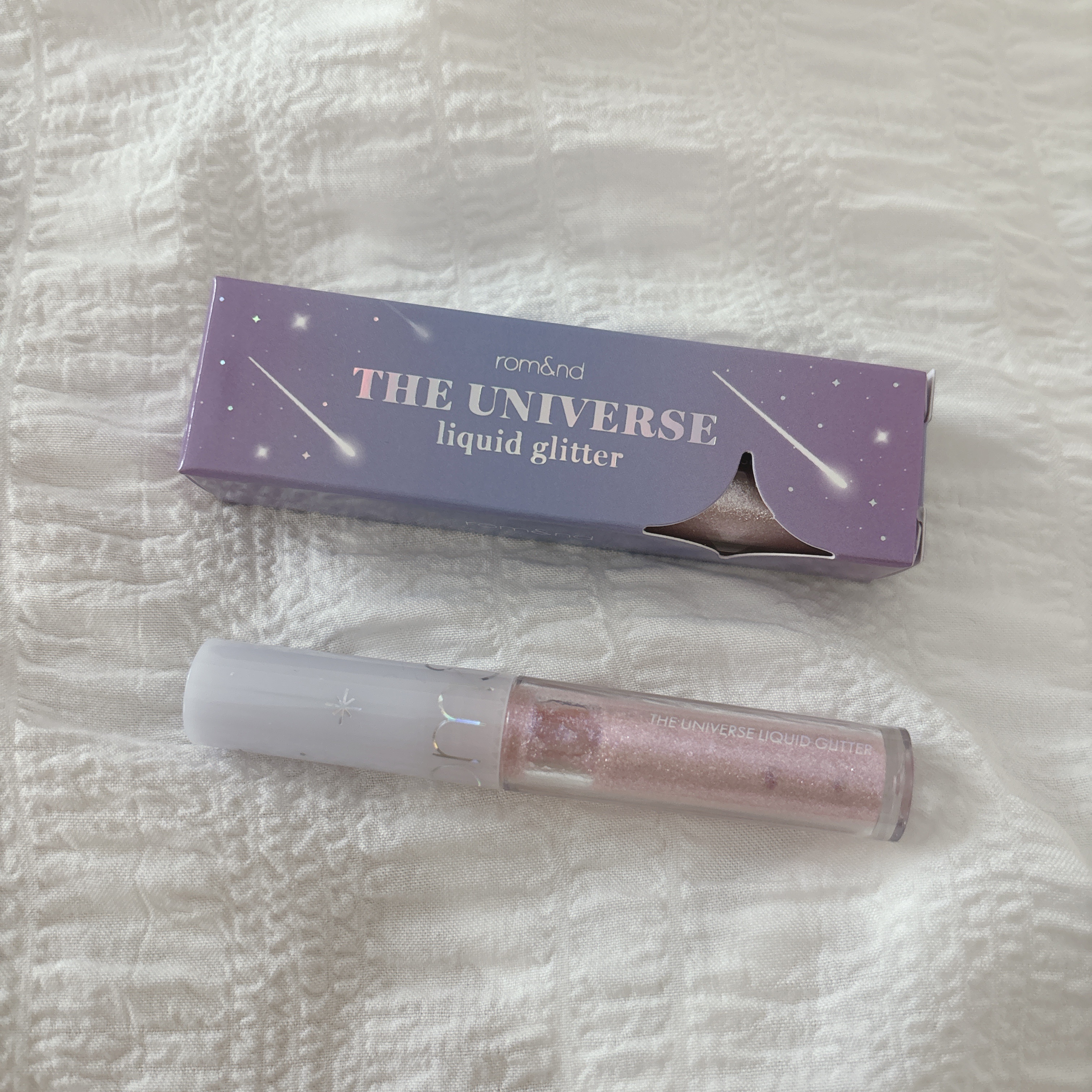 リキッド グリッター シャドウ/rom&nd/グリッターを使ったクチコミ（1枚目）