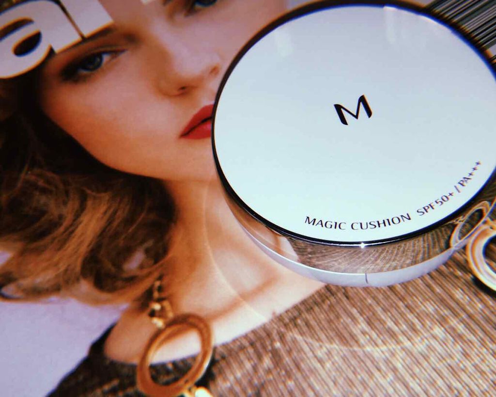 M クッションファンデーション(マット)/MISSHA/クッションファンデーションを使ったクチコミ（1枚目）