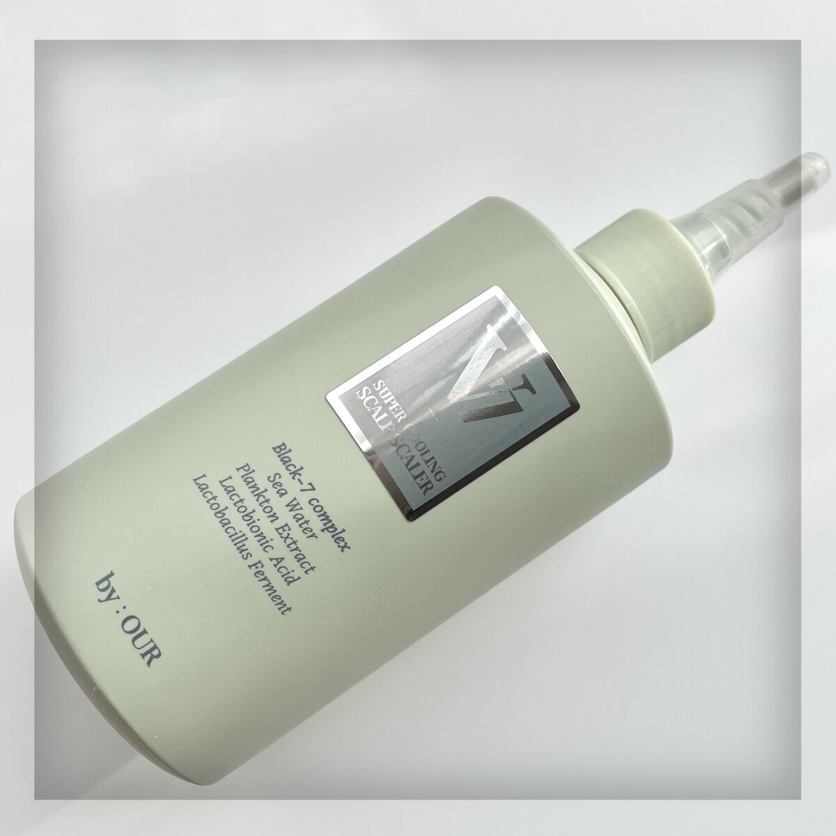 V7 スーパークーリング シャンプー 500ml/by : OUR/サロンシャンプーを使ったクチコミ（3枚目）