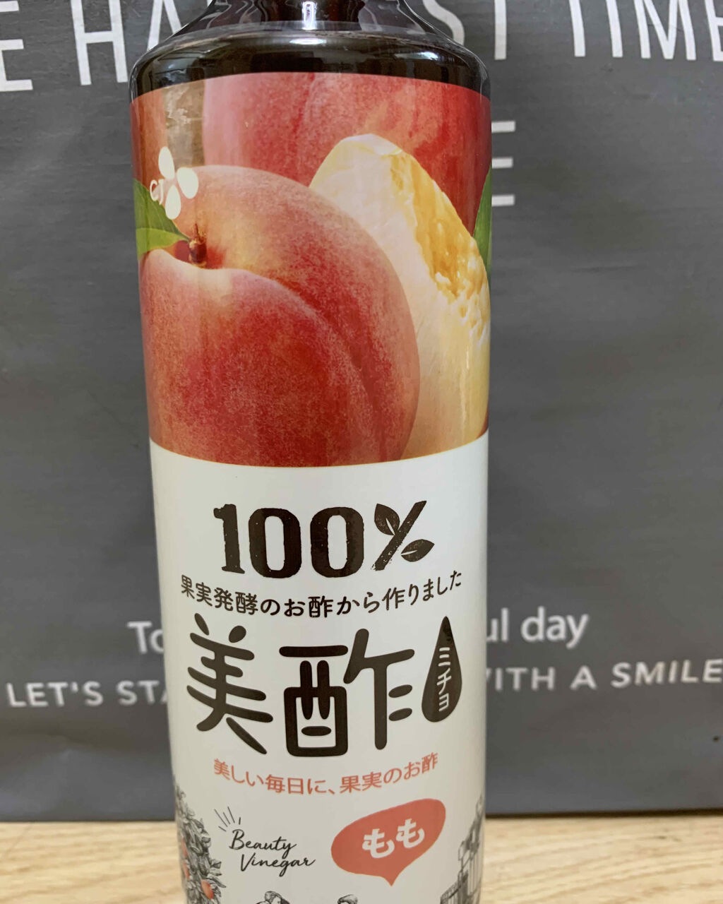 美酢 （希釈タイプ） もも/美酢(ミチョ)/その他飲むお酢を使ったクチコミ（1枚目）