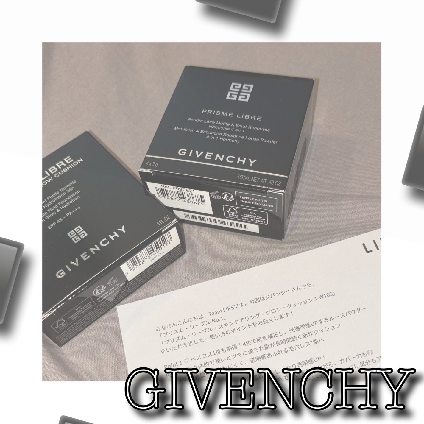 プリズム・リーブル/GIVENCHY/ルースパウダーを使ったクチコミ(1枚目)