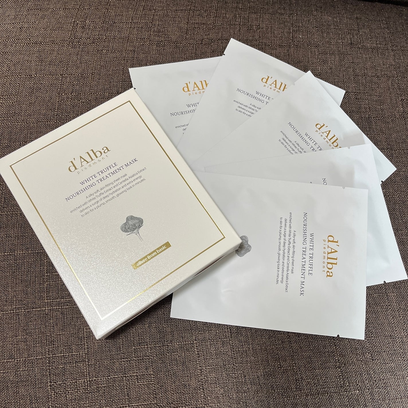 ホワイトトリュフナリシングトリートメントマスク/ダルバ/シートマスク・パックを使ったクチコミ(2枚目)