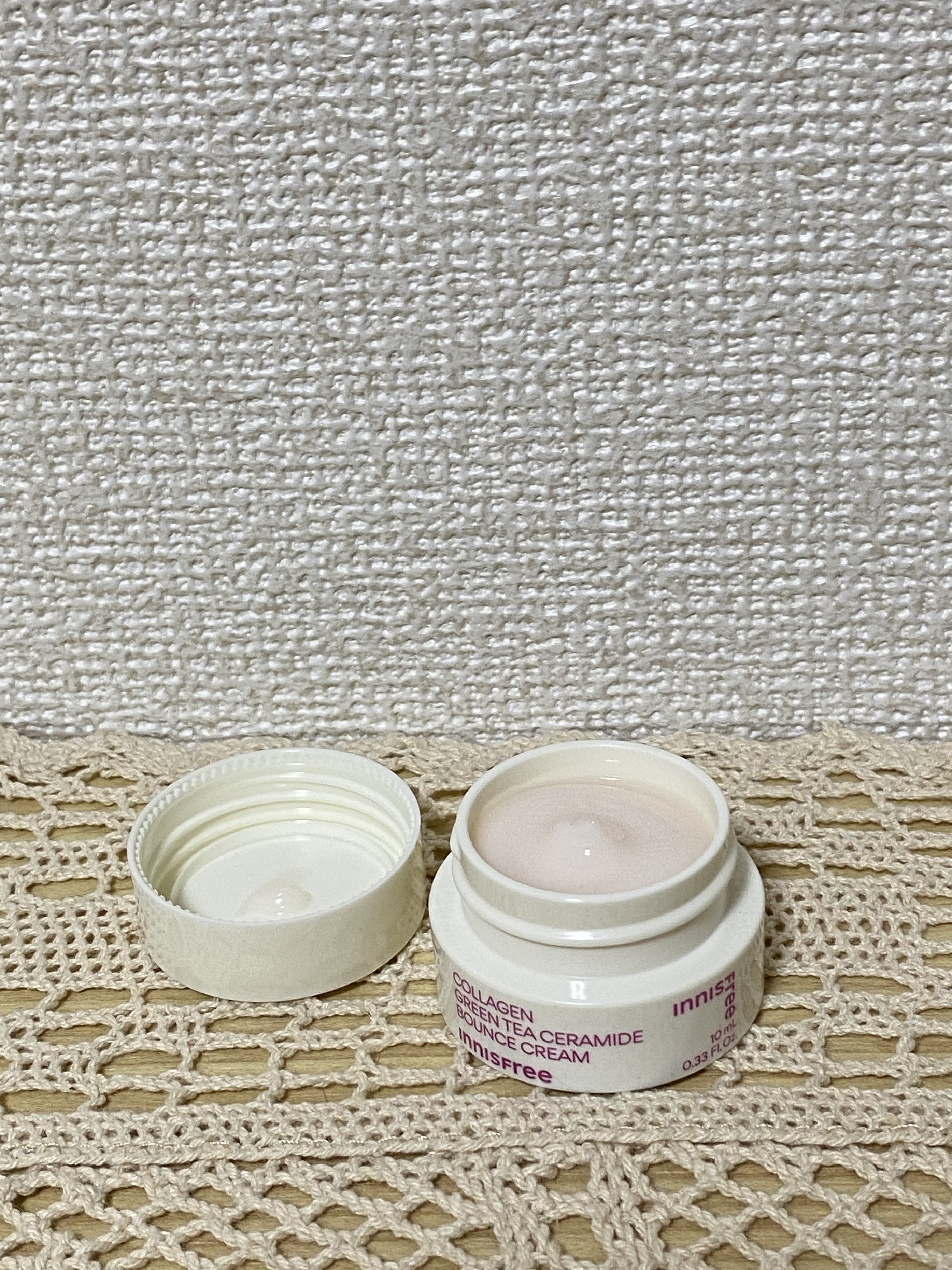 コラーゲン　グリーンティー　セラミド　バウンス　クリーム/innisfree/スキンケア・基礎化粧品を使ったクチコミ（2枚目）