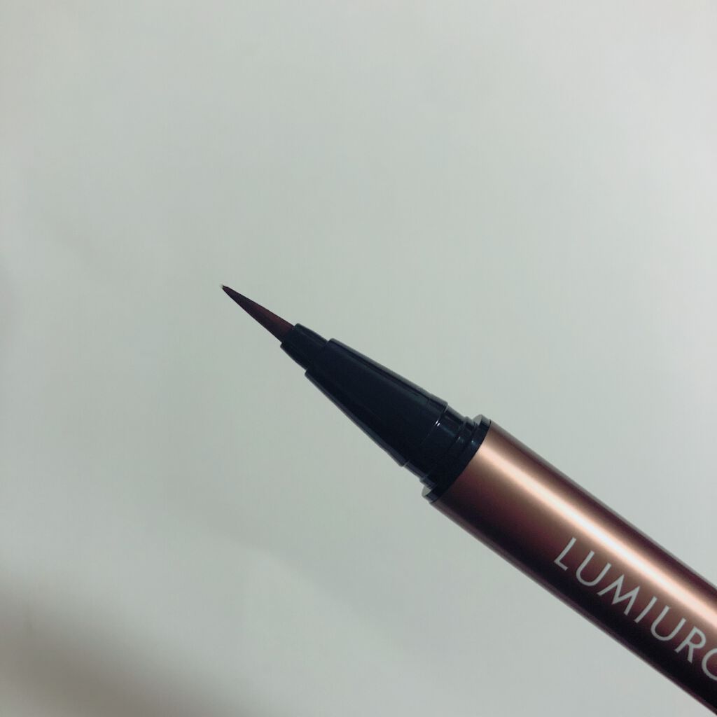 スキルレスライナー/LUMIURGLAS/リキッドアイライナーを使ったクチコミ(2枚目)