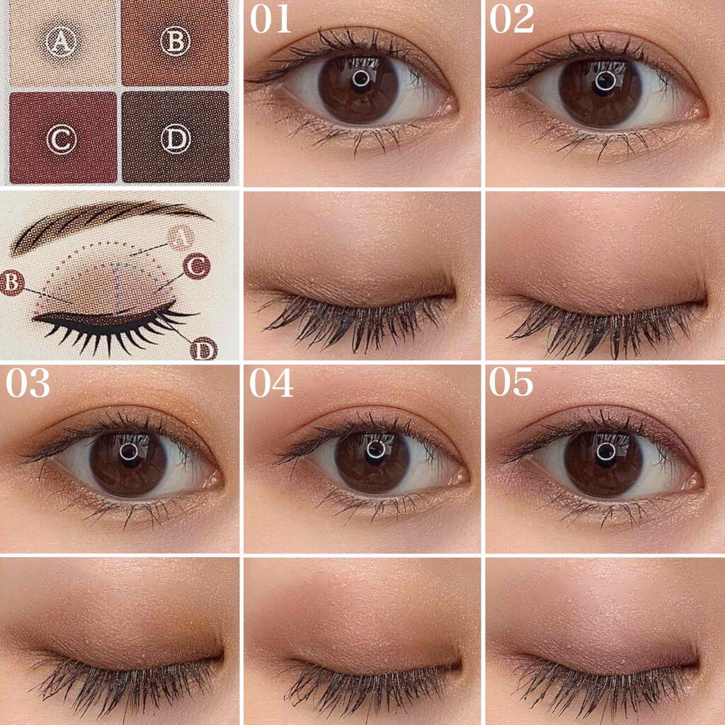 シルキースフレアイズ/キャンメイク/アイシャドウパレットを使ったクチコミ(4枚目)