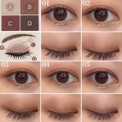 シルキースフレアイズ/キャンメイク/アイシャドウパレットを使ったクチコミ(4枚目)