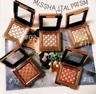 MISSHA♡ITALPRISM
追加分が届きました( ˘ω˘ )✨

#02
→つや感がすごい🤩💓
色味が似ている#03と比べるとピンクベージュっぽい

#03
→こちらもつや感◎
色味が似ている#0