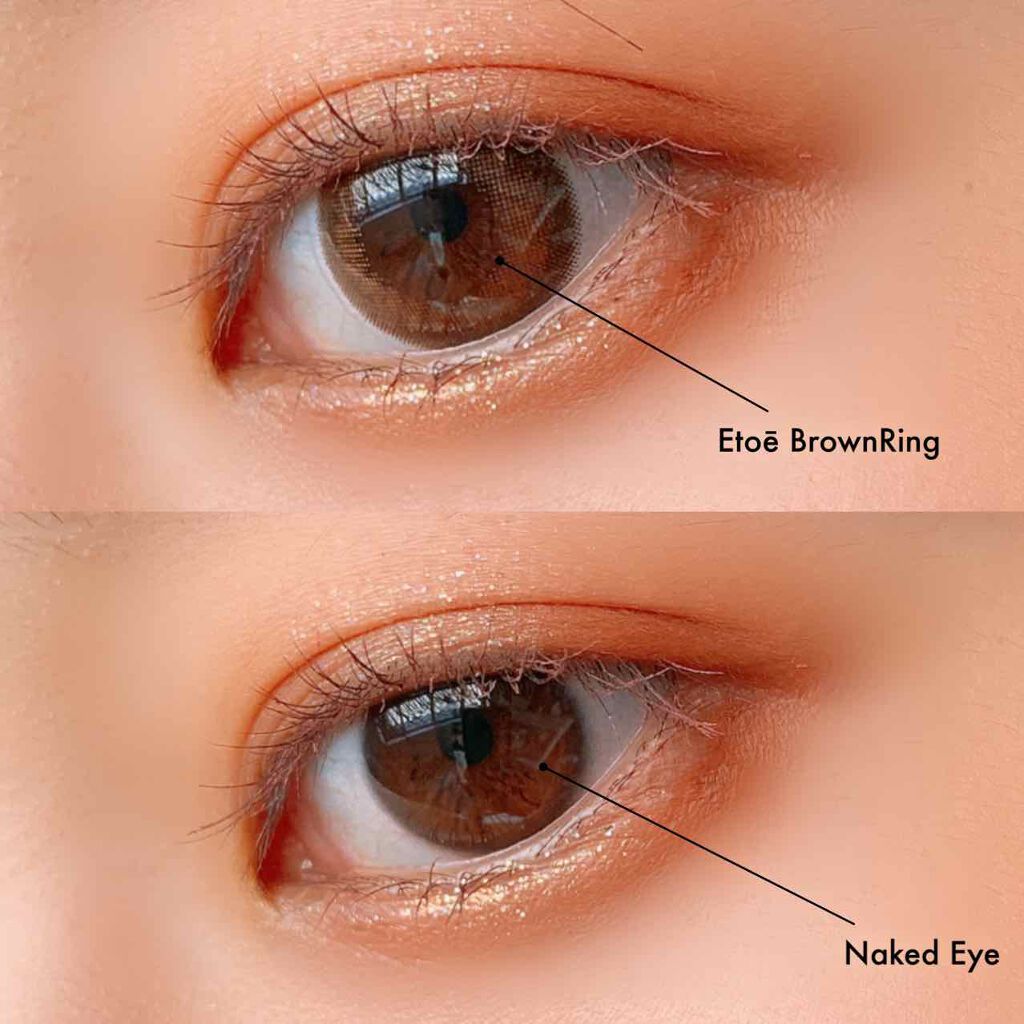 1day Etoē /Etoe By Twinkle Eyes/ワンデー（１DAY）カラコンを使ったクチコミ（2枚目）