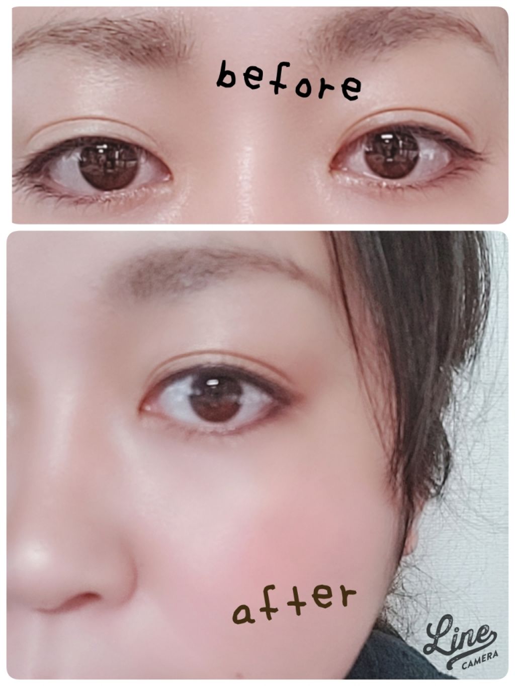 MP2wayアイクレヨン/セリア/スティックアイシャドウを使ったクチコミ（2枚目）