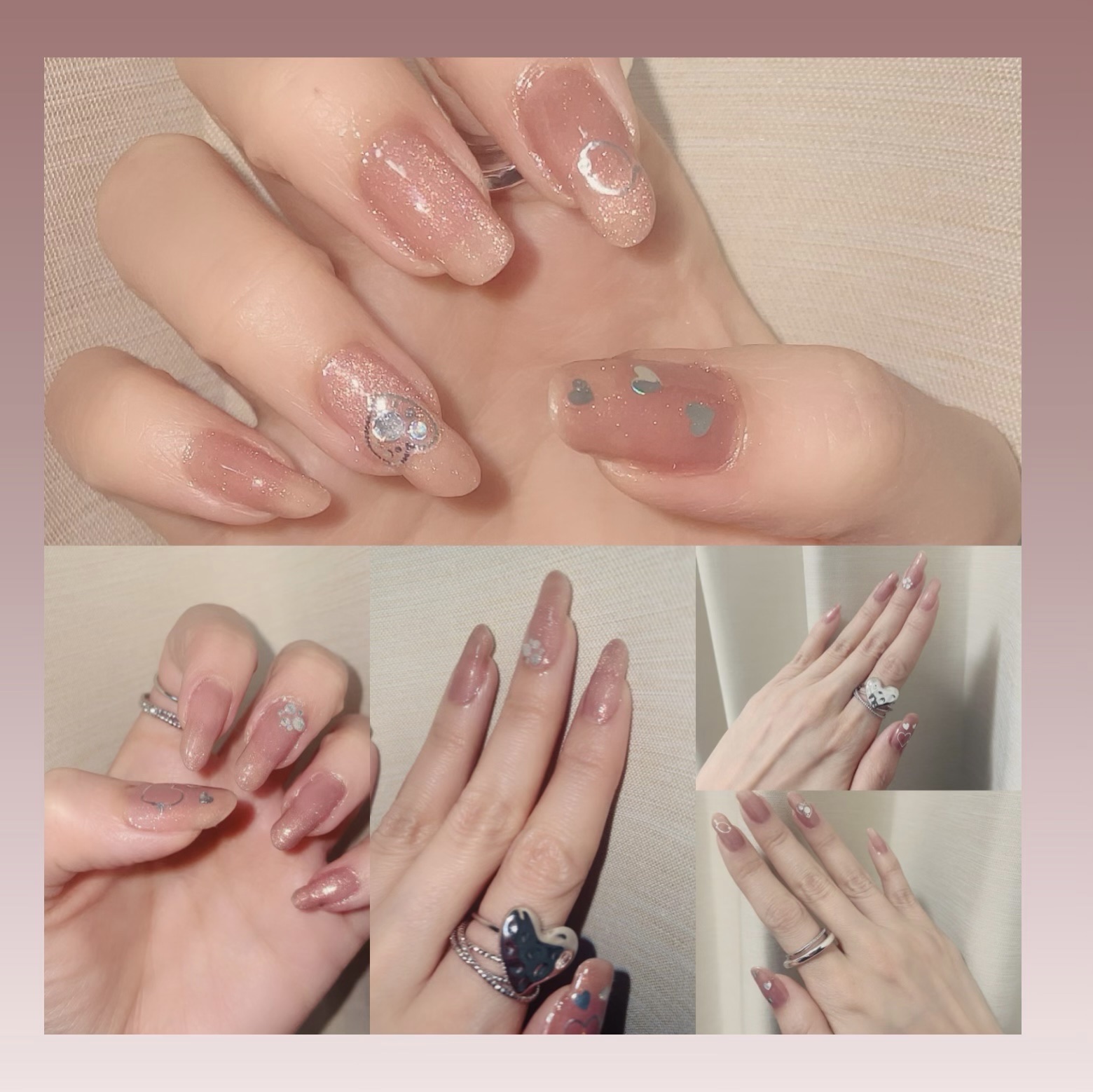 マグネットスティックネイルジェル/3COINS/ジェルネイルを使ったクチコミ（2枚目）