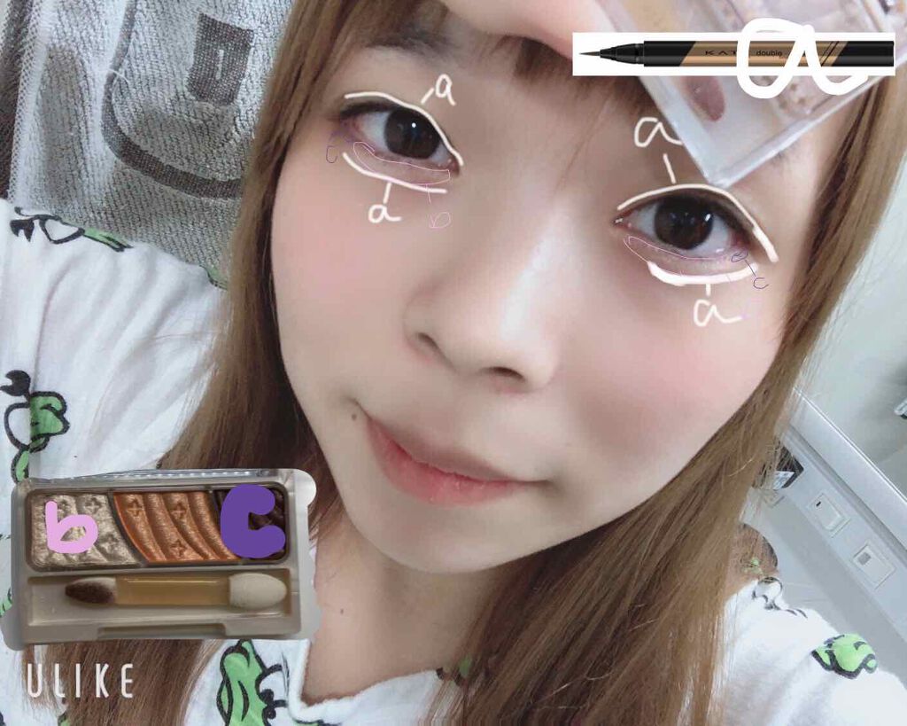 トーンアップアイシャドウ/CEZANNE/アイシャドウパレットを使ったクチコミ(2枚目)