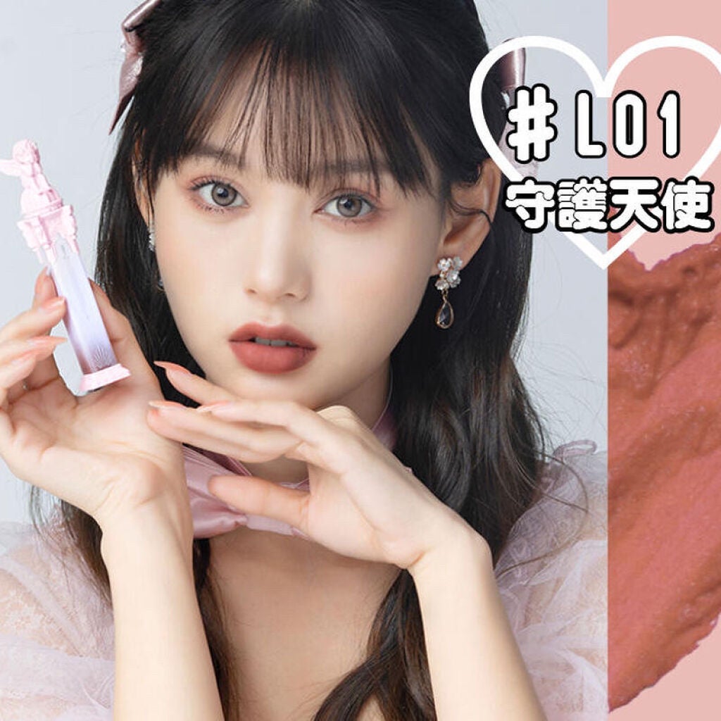 リトルエンジェルフェザーマットリップ/FlowerKnows/口紅を使ったクチコミ(3枚目)