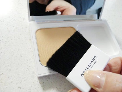 パウダリーファンデーション ソフトシャイニー/ブリリアージュ/パウダーファンデーションを使ったクチコミ(3枚目)
