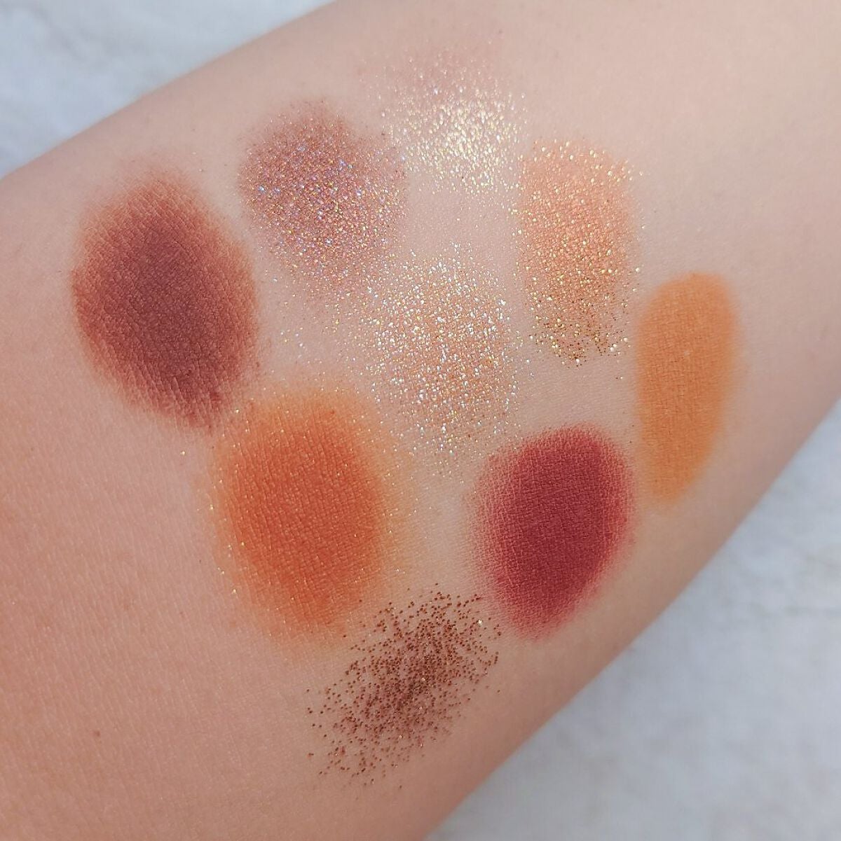 VenusMarble 9色アイシャドウパレット/Venus Marble/アイシャドウパレットを使ったクチコミ(4枚目)